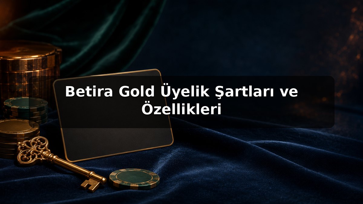 Betira Gold Üyelik Şartları ve Özellikleri konulu Betira görseli