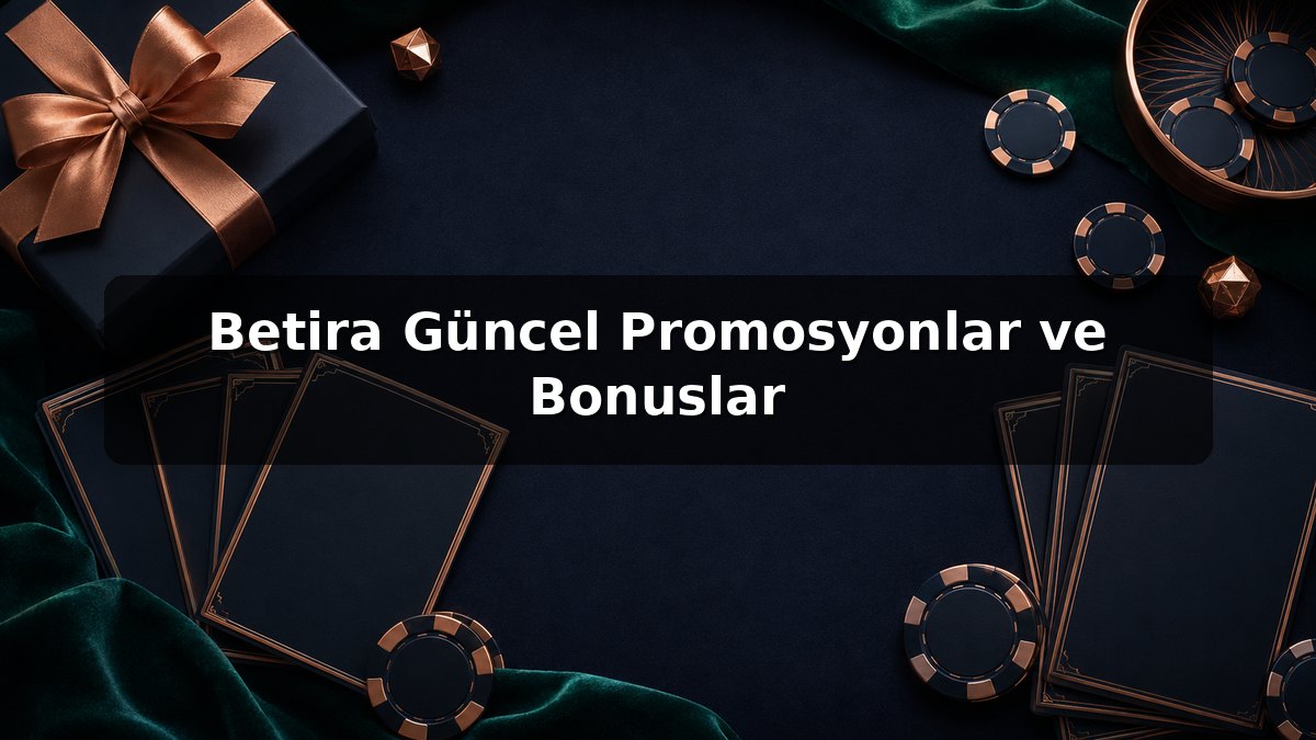 Betira Güncel Promosyonlar ve Bonuslar konulu Betira görseli
