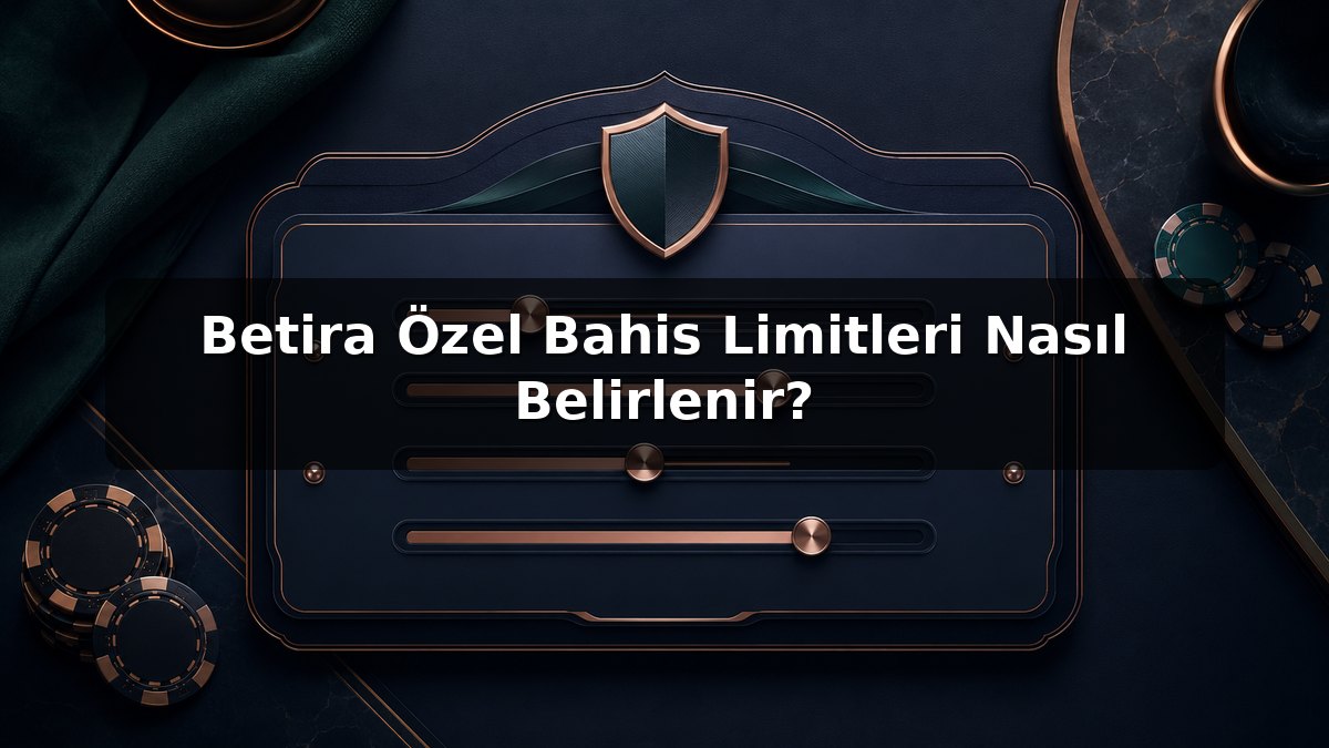 Betira Özel Bahis Limitleri Nasıl Belirlenir? konulu Betira görseli