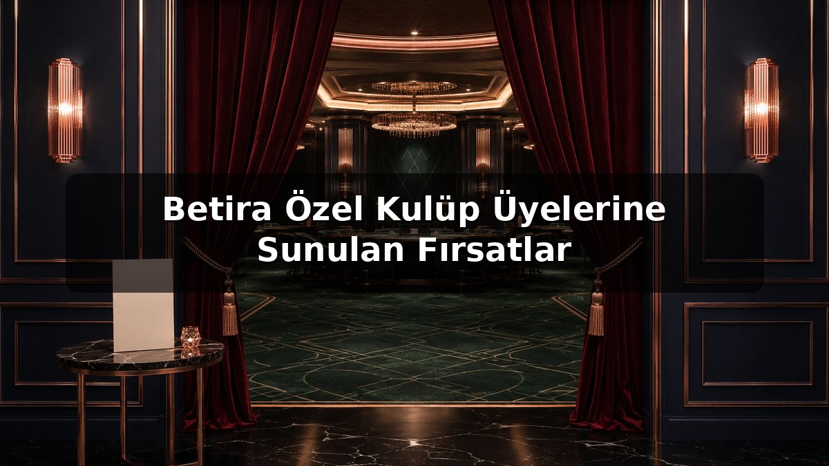 Betira Özel Kulüp Üyelerine Sunulan Fırsatlar konulu Betira görseli