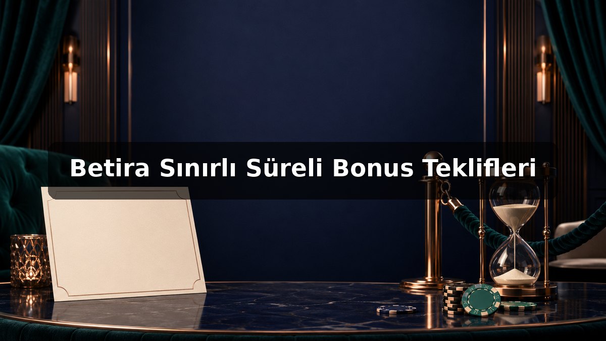 Betira Sınırlı Süreli Bonus Teklifleri konulu Betira görseli