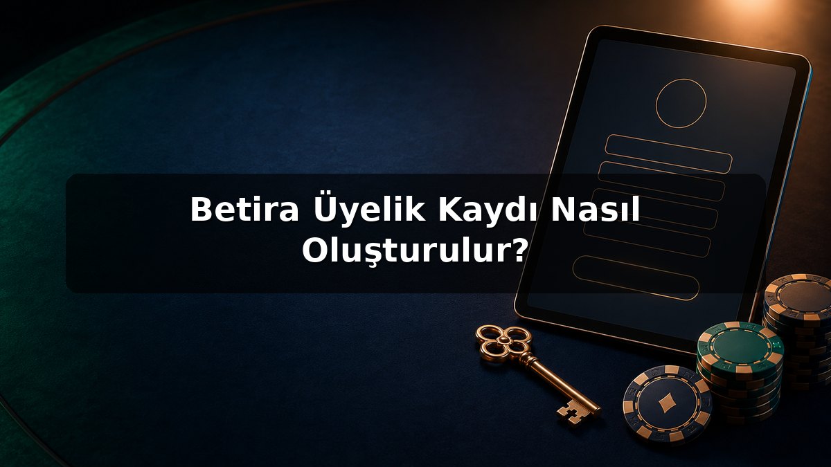 Betira Üyelik Kaydı Nasıl Oluşturulur? konulu Betira görseli